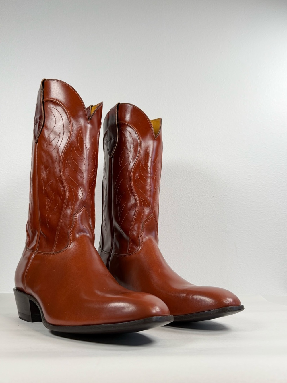 Vintage Nocona Men’s Cowboy Boots Size 10.5 B Imperial Calfskin Made In USA